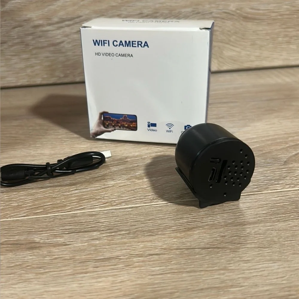 Black WiFi HD Video Camera